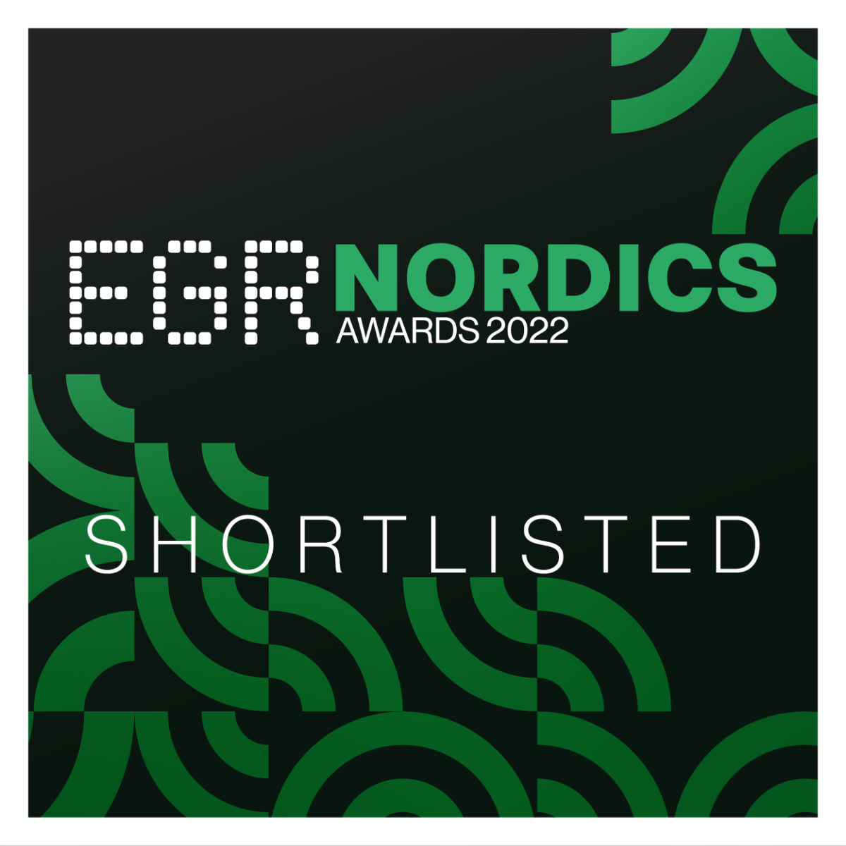 Scout Gaming shortlisted 3 times at the 2022 EGR Nordics Awards