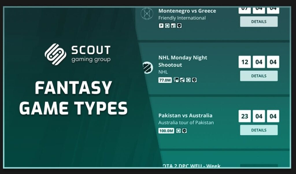 ScoutGG Fantasy Game Types full